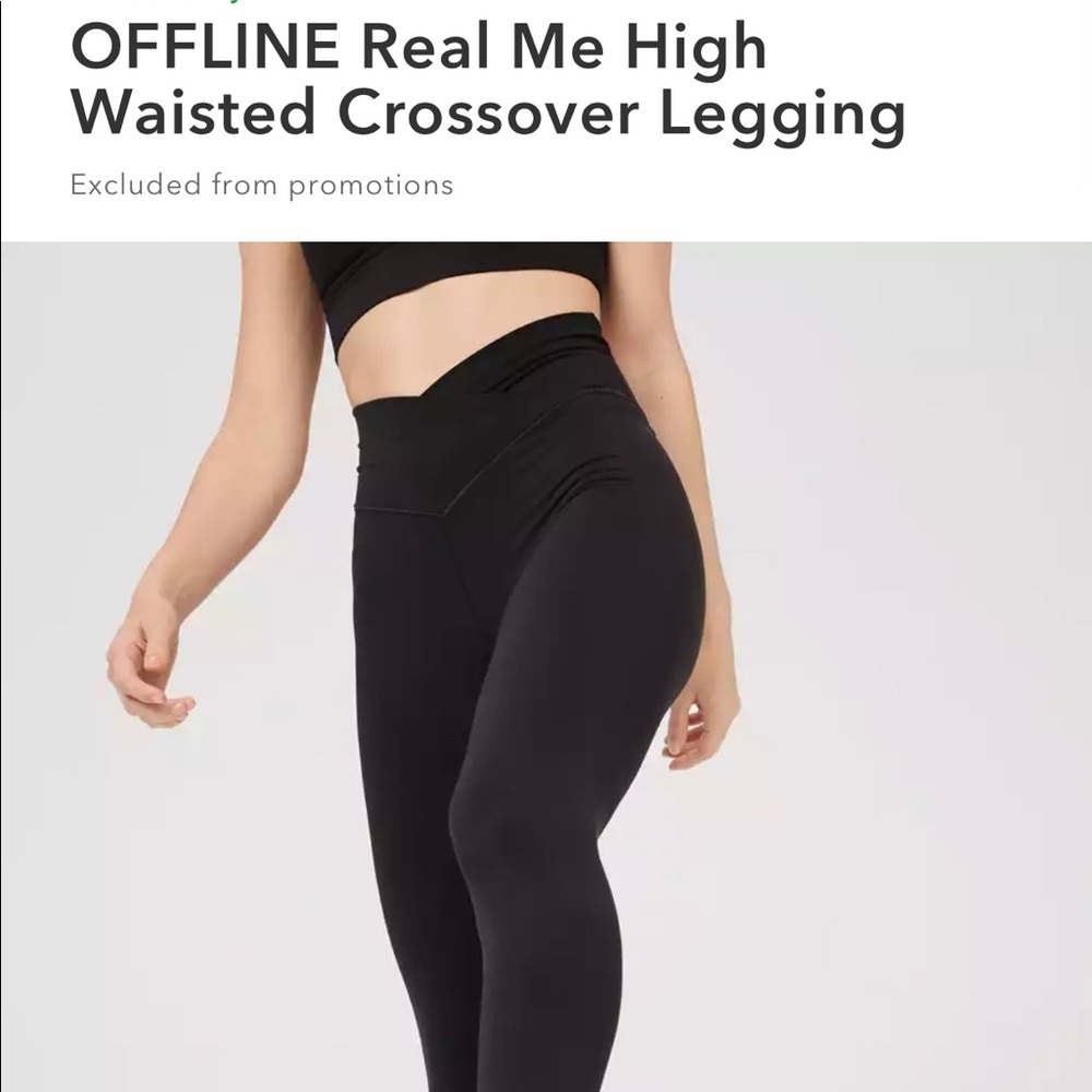 aerie OFFLINE crossover leggings